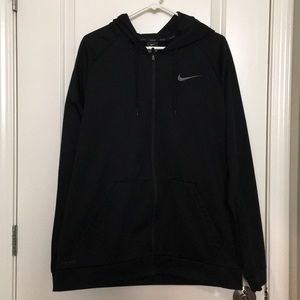 Nike dri-fit zip up hoodie